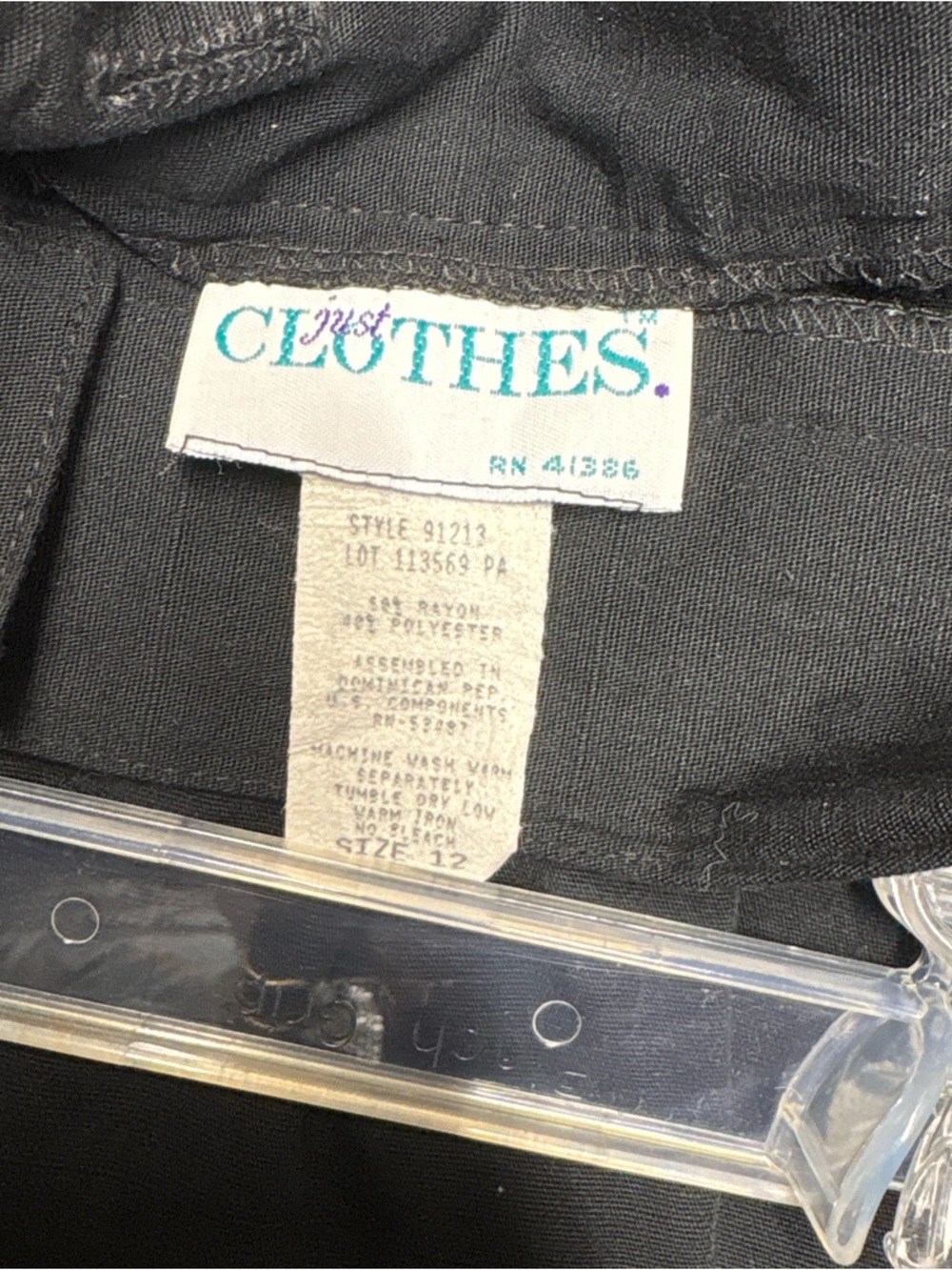 Vintage Black Maxi Skirt - Versatile Everyday Style - Picture 6 of 6
